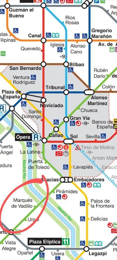 Madrid Center Room Private 7 Minutes Or 4 Metro Stops מראה חיצוני תמונה