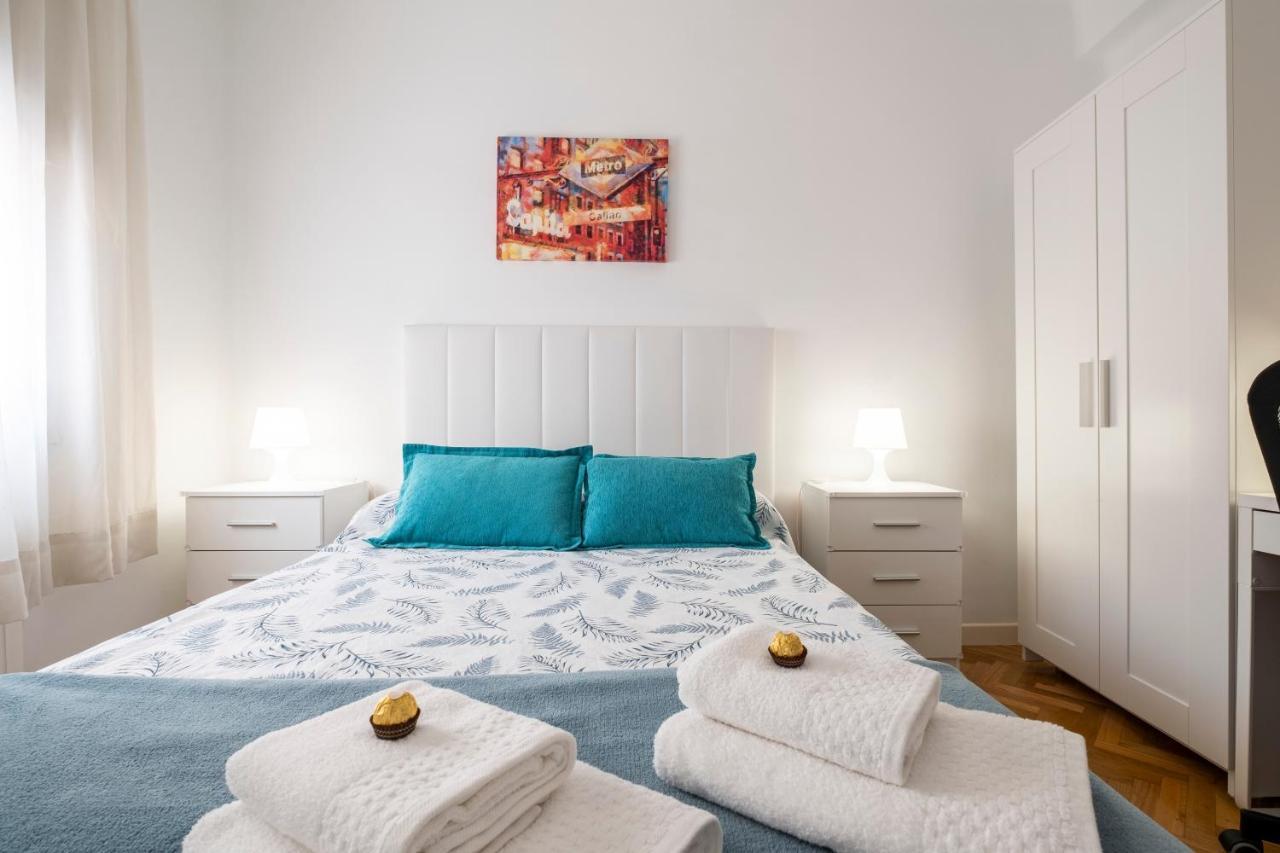 Madrid Center Room Private 7 Minutes Or 4 Metro Stops מראה חיצוני תמונה